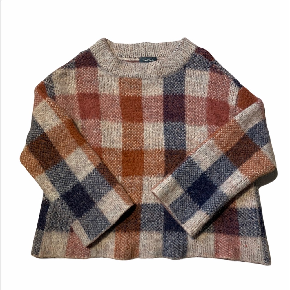 Modcloth Warm Affection Fuzzy Pullover Sweater